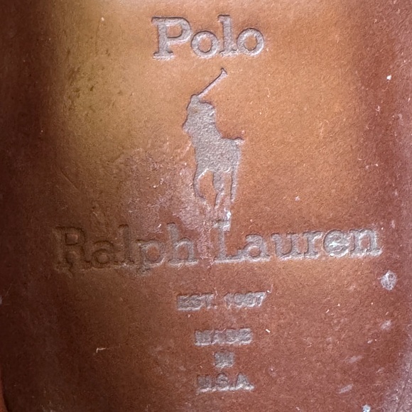 Vintage POLO RALPH LAUREN Men’s Penny Brown Loafers - Picture 7 of 11